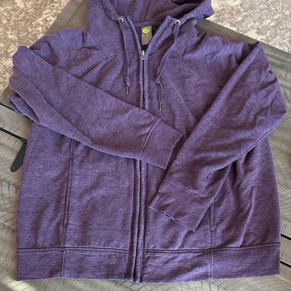Cozy Purple Women's Zip-Up Hoodie - Picture 5 of 9